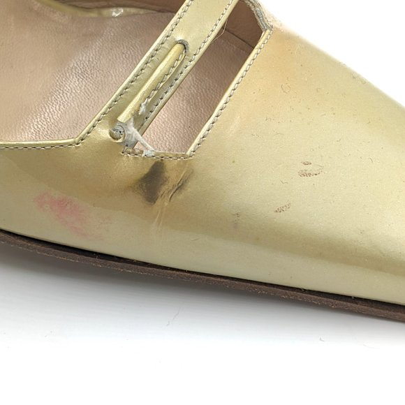 Louis Vuitton Patent Leather Slingbacks - Picture 8 of 8